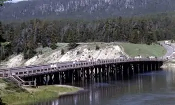 Fishing Bridge in Yellowstone